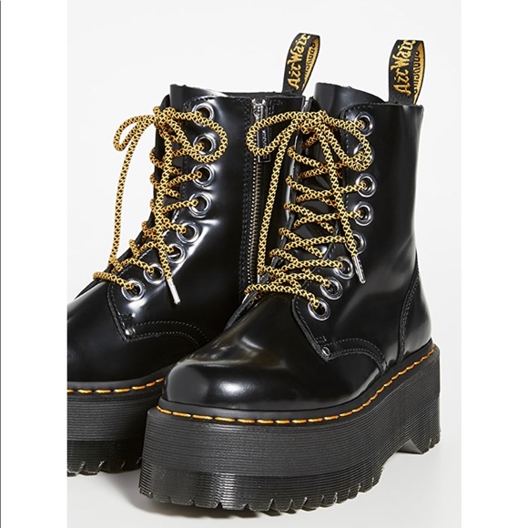 DR MARTENS JODON MAX BLACK SIZE:8 - Picture 4 of 8